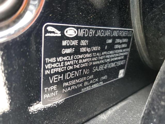 SAJBE4FX0MCY90401 Jaguar Xf S