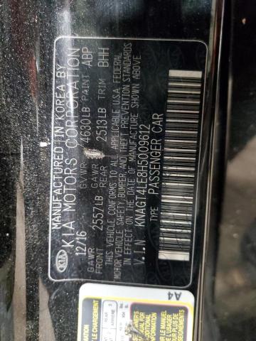 KNAGT4LE8H5009612 KIA OPTIMA HYBRID