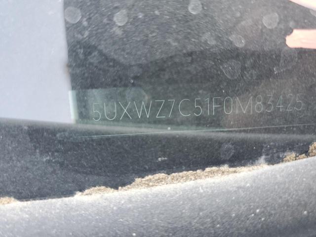 5UXWZ7C51F0M83425 BMW X3 Sdrive28i