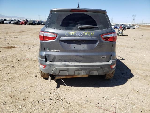 2020 Ford Ecosport S VIN: MAJ6S3FL8LC370550 Lot: 69417903