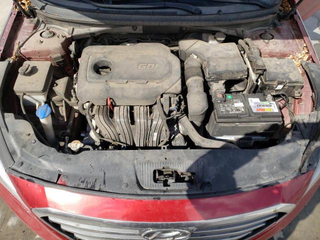 5NPE24AF0GH359369 Auction: COPART Lot: 69456213 Location: UT - OGDEN 5NPE24AF0GH359369 HYUNDAI SONATA 2016 RED Photo 11