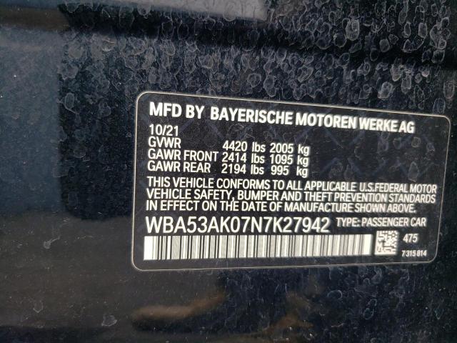 2022 BMW 228I - WBA53AK07N7K27942