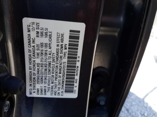 2HKRM3H36GH570173 Honda CR-V LX