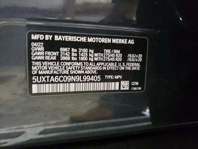 5UXTA6C09N9L99405 BMW X5 Xdrive45e