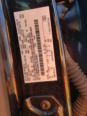 2020 FORD F150 SUPER - 1FTEW1E40LFA14391