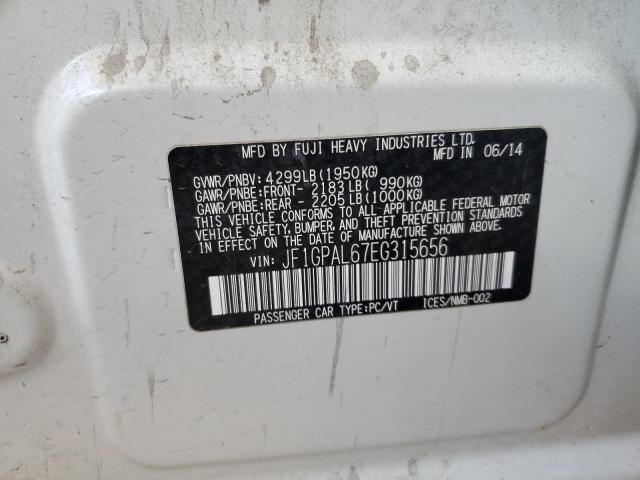 JF1GPAL67EG315656 Subaru Impreza Sport Premium