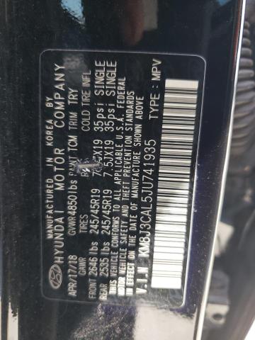 KM8J3CAL5JU741935 Hyundai Tucson Sport