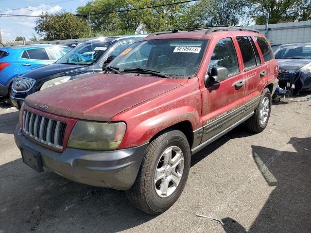 1J4GW48S44C419980 | 2004 Jeep grand cherokee laredo