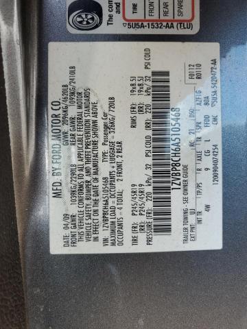 2010 Ford Mustang Gt VIN: 1ZVBP8CH6A5105468 Lot: 66487813