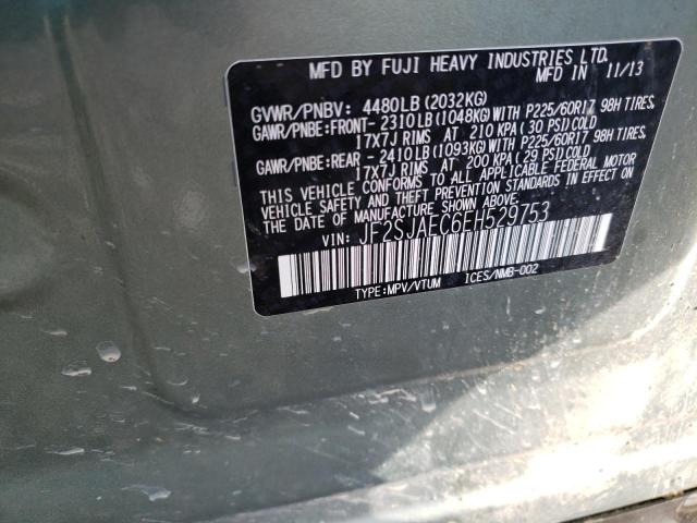 JF2SJAEC6EH529753 Subaru Forester 2.5i Premium