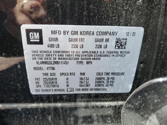 KL4MMGSL2MB111451 2021 BUICK ENCORE, photo no. 13