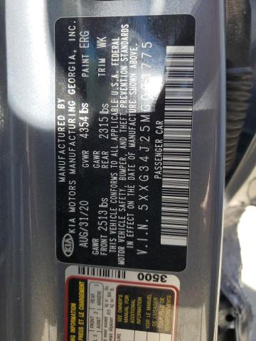 5XXG34J25MG023775 KIA K5 EX