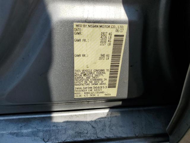 2017 NISSAN ALTIMA 2.5 - 1N4AL3AP3HN366953