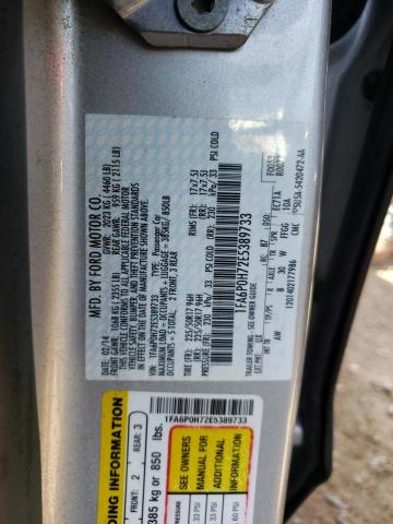 1FA6P0H72E5389733 Ford FUSION SE