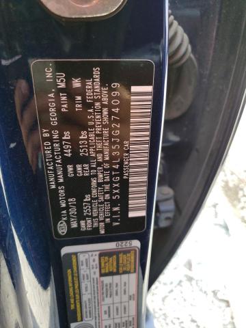 5XXGT4L35JG274099 KIA Optima Lx