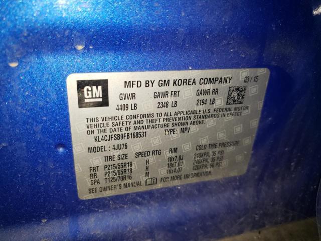KL4CJFSB9FB168531 Buick Encore Convenience