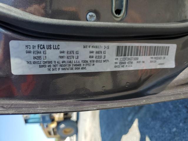 2016 DODGE DART LIMIT 1C3CDFCB8GD718260