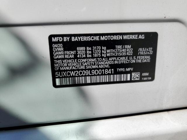 VIN 5UXCW2C09L9D01841 2020 BMW X7, Xdrive40I no.13