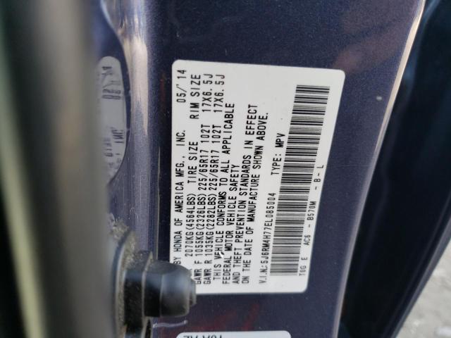 5J6RM4H77EL085004 Honda CR-V EXL