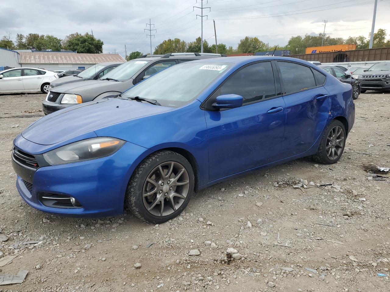 1C3CDFBA3DD332544 2013 Dodge Dart at OH Columbus, Copart lot 69665093
