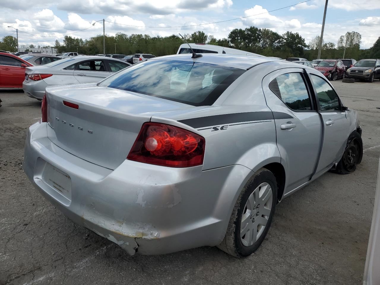 1C3CDZAB3CN110073 2012 Dodge Avenger Se