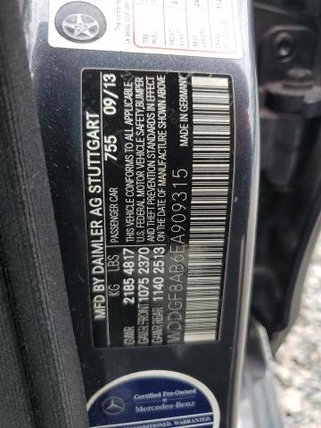 WDDGF8AB6EA909315 Mercedes-Benz C 300 4matic