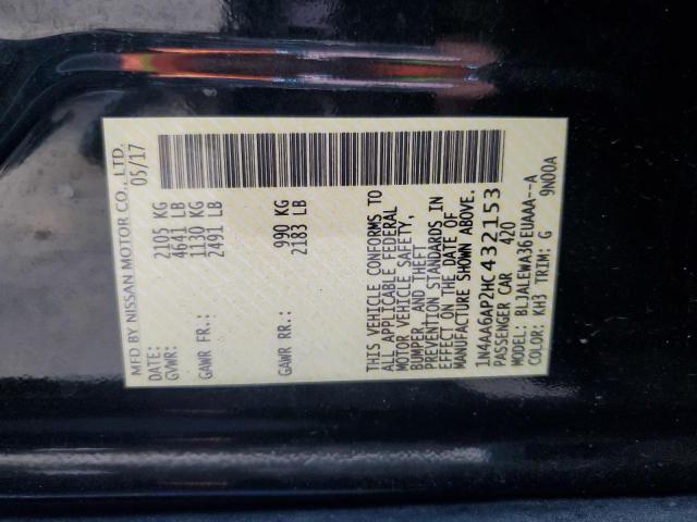 1N4AA6AP2HC432153 Nissan Maxima 3.5s