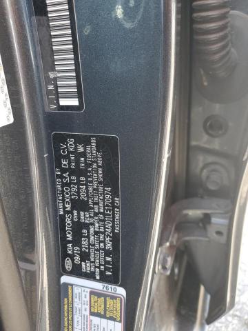 3KPF24AD1LE170974 KIA FORTE FE