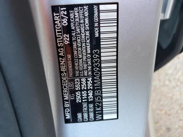 2021 MERCEDES-BENZ CLS 450 - W1K2J5JB1MA093393
