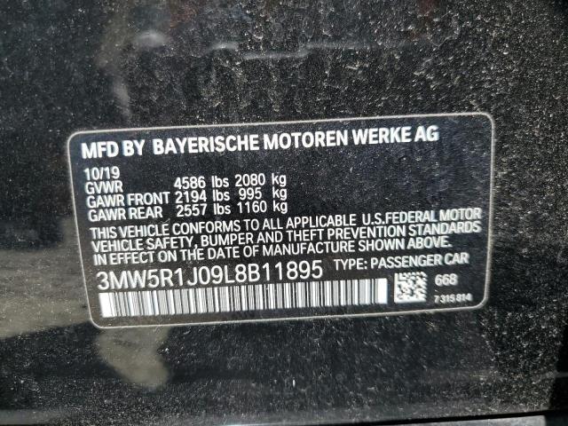 3MW5R1J09L8B11895 BMW 330I