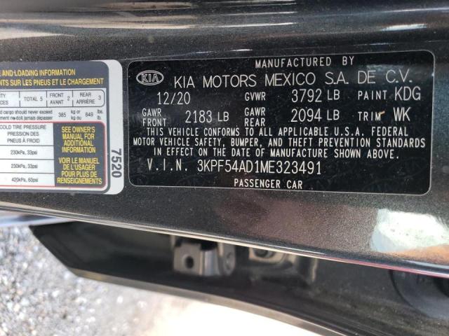 3KPF54AD1ME323491 KIA FORTE EX