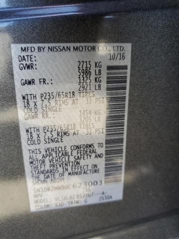 5N1DR2MN9HC623003 Nissan Pathfinder S