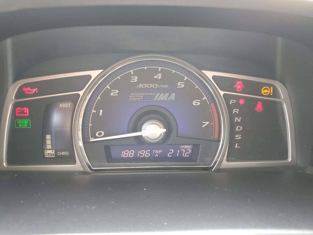 JHMFA36239S015951 2009 Honda Civic Hybrid