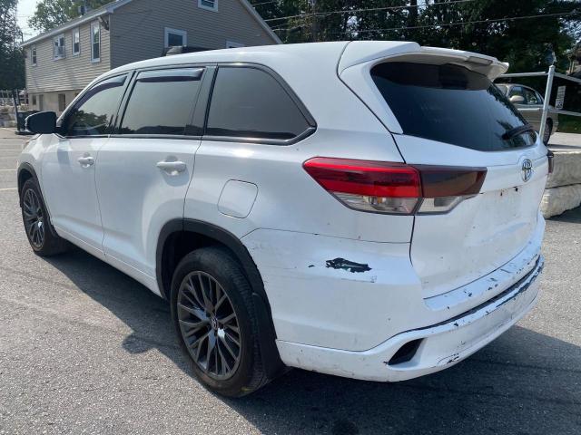  TOYOTA HIGHLANDER 2017 Білий
