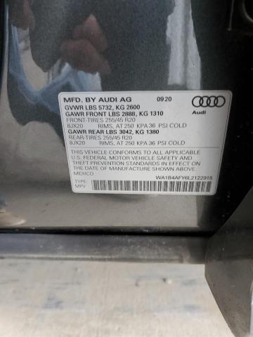WA1B4AFY6L2122915 Audi Sq5 Premium Plus