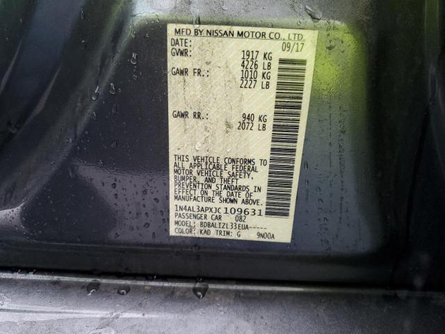1N4AL3APXJC109631 Nissan ALTIMA 2.5
