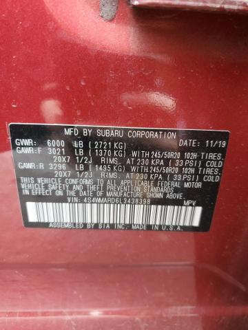 4S4WMARD6L3438398 Subaru Ascent Touring