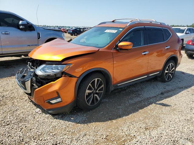  NISSAN ROGUE 2018 Оранжевий