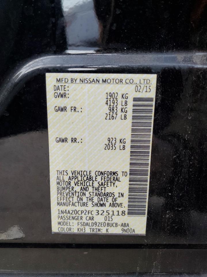 Фото: 1N4AZ0CP2FC325118 - 13