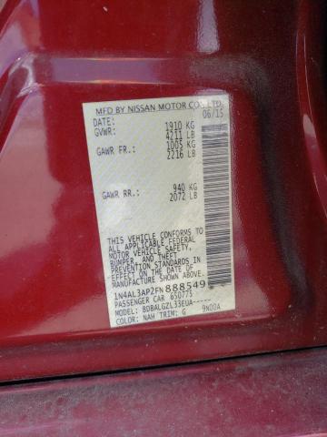 2015 NISSAN ALTIMA 2.5 - 1N4AL3AP2FN888549