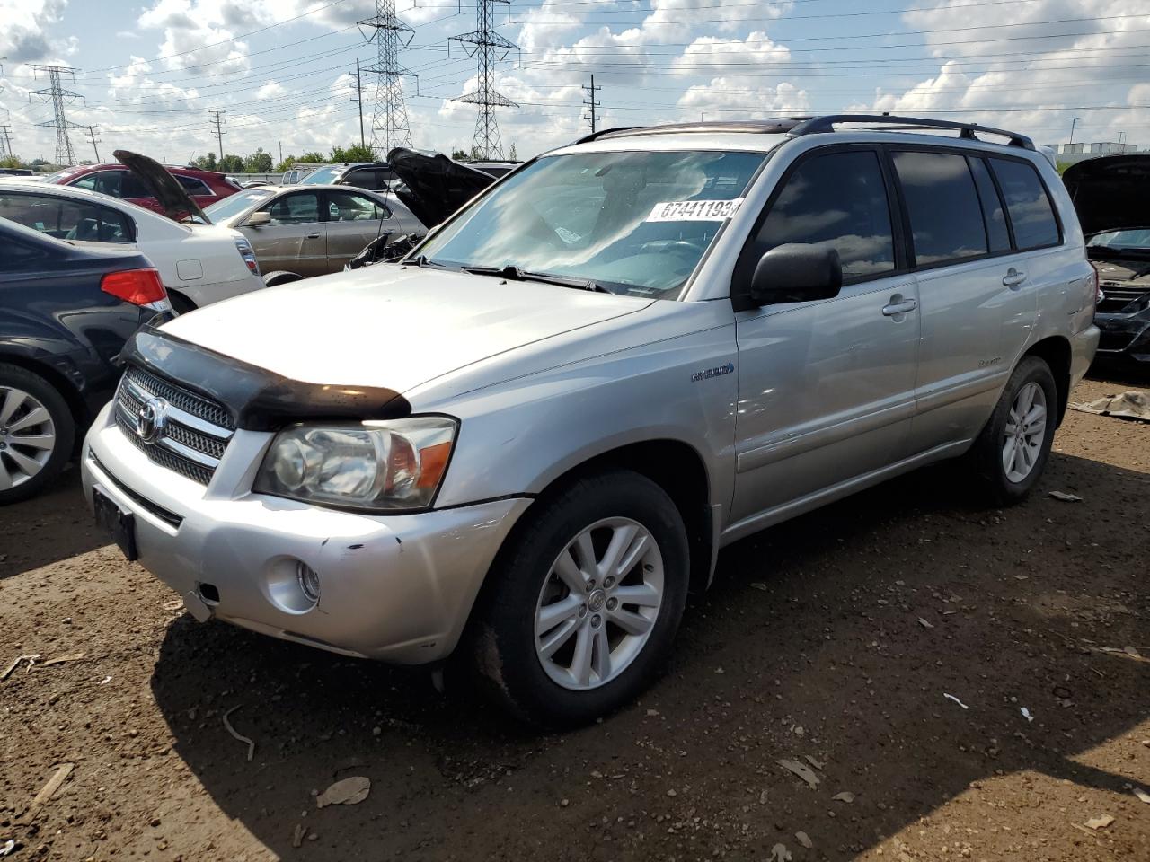 JTEDW21A170021772 2007 Toyota Highlander Hybrid