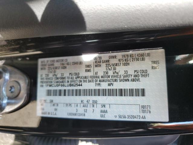 1FMCU0F66LUB62544 Ford ESCAPE S