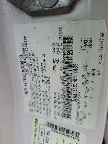3LN6L5C92JR614439 Lincoln MKZ SELECT