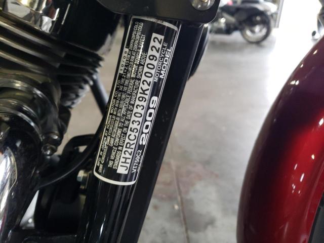 2009 HONDA VT750 C2 JH2RC53039K200922
