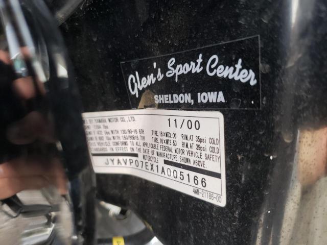 2001 YAMAHA XV1600 ATL JYAVP07EX1A005166