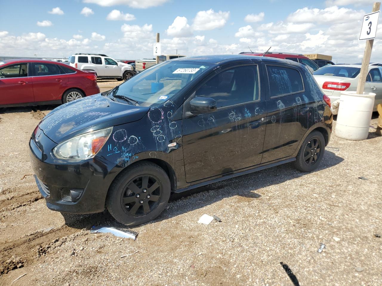 Lot #2161325955 2015 MITSUBISHI MIRAGE DE