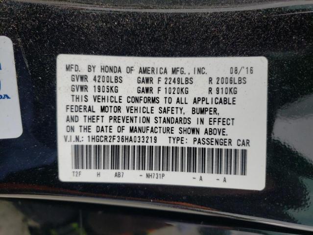 2017 HONDA ACCORD LX - 1HGCR2F36HA033219