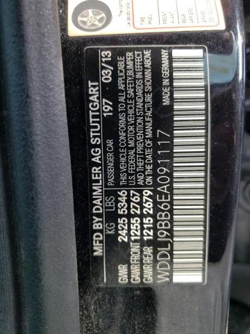 WDDLJ9BB6EA091117 Mercedes-Benz Cls 550 4matic