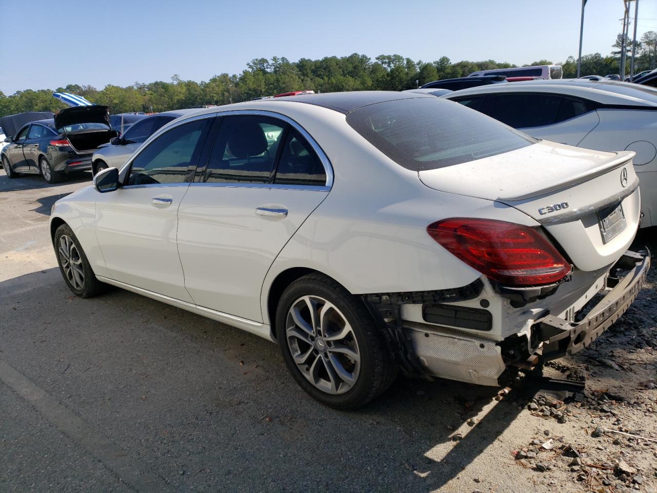 55SWF4KB2FU002839 2015 Mercedes-Benz C 300 4Matic