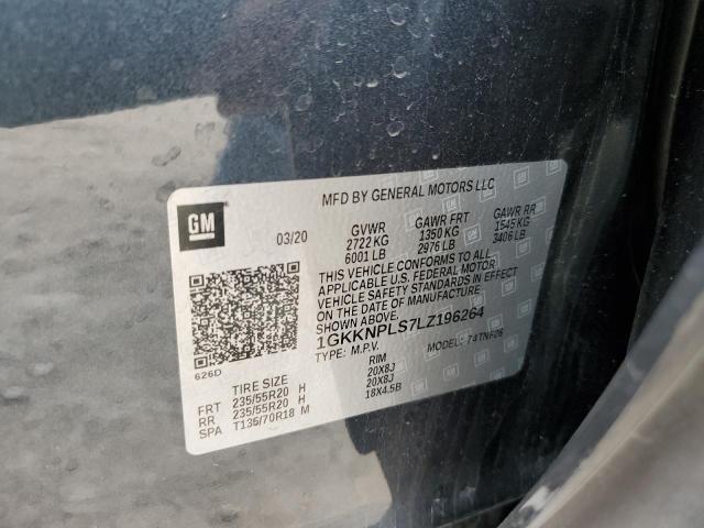 1GKKNPLS7LZ196264 GMC Acadia Denali